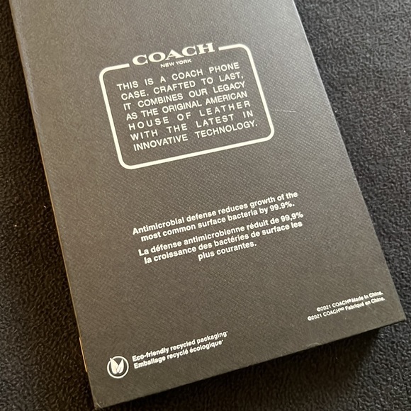 Coach iPhone 13 Pro phone cover in good condition. - Picture 3 of 4